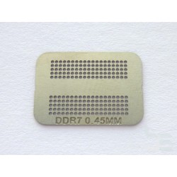 Stencil chip size GDDR5X for reballing BGA IC chips