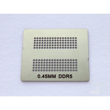 Stencil chip size GDDR5 for reballing BGA IC chips