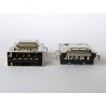 Type-A USB 3.0 connector, female, for Lenovo E450 E455 E550 E555