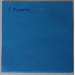 Термопроводими подложки за ремонт на лаптопи 100x100x1.0 Blue