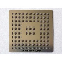 Шаблон (stencil, стенсил) Intel 82801FBM за ребол (reball) на BGA чипове﻿