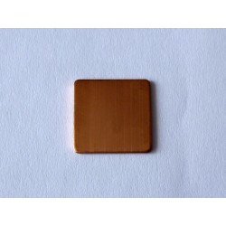 Медна (copper) термоподложка за ремонт на лаптопи 15x15x0.3mm, 1 брой