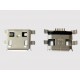 Micro-B USB Female 5P jack (букса) за платка, type 2