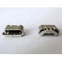 Micro-B USB Female 5P jack (букса) за платка, MIC-20, type 32