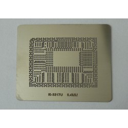 Шаблон (stencil, стенсил) chip size INTEL i5-3317U за ребол (reball) на BGA чипове