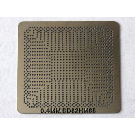 Шаблон chip size BD82HM65 за ребол на Intel BGA чипове