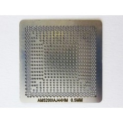 Stencil chip size AMD AM5200IAJ44HM for reballing BGA chips