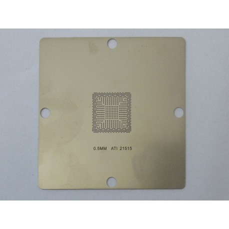 Stencil 90x90mm ATI 21515﻿ for reballing BGA chips