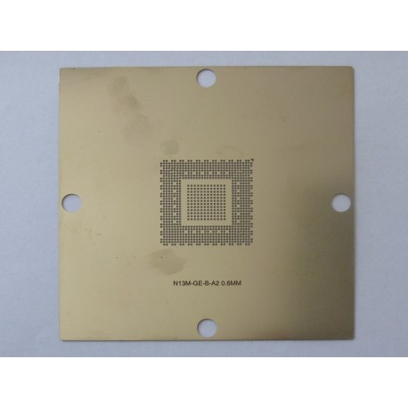 Stencil 90x90mm NVIDIA N13M-GE-B-A2﻿﻿﻿ for reball BGA chips