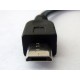 Cable OTG Micro-B USB to USB, 10 cm, for phones and tablets