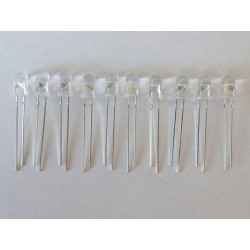 LED diode, infrared, IR, 5mm, 940nm, 10 pcs, new