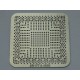 Stencil template chip size Intel SR177 for reballing BGA chips