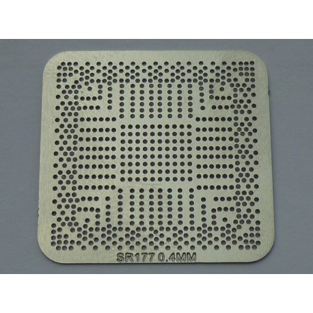 Stencil template chip size Intel SR177 for reballing BGA chips