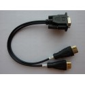 VGA към HDMI кабел за програматор RT809H и RT809F, нов