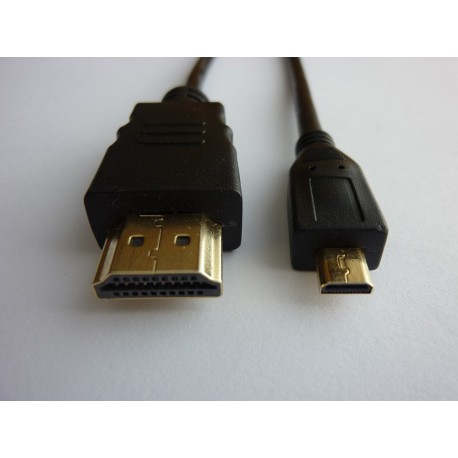 Кабел micro-HDMI към HDMI, 1.5м