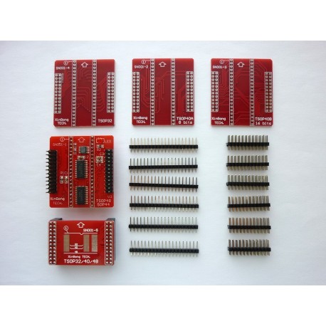 Комплект адаптери TSOP32/40/48 за програматор TL866A и TL866CS