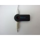 Bluetooth audio receiver with microphone and rechargeable battery