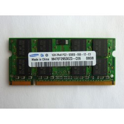 RAM памет Samsung 1GB DDR2 667MHz 1.8V SO-DIMM, втора употреба