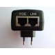 PoE power adapter (injector), 12V, 1A