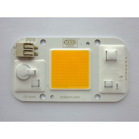 COB LED module 30W 3500K with 220V integrated driver, new