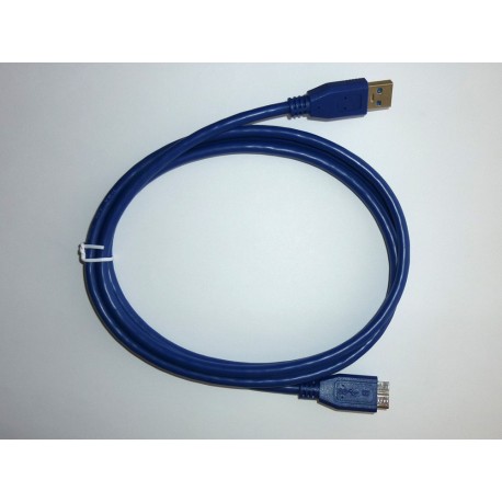 Кабел за данни USB 3.0 Micro-B към Type-A, 1.5м