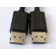 DisplayPort cable, DP, M/M, 1.8m