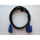 VGA monitor cable with filter, 1.8m