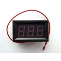 DC digital voltmeter, 30V, with LED display