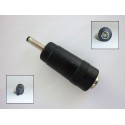 DC power connector adapter 5.5x2.1mm to 3.0x1.1mm