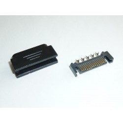 Connector SATA Power (15-pin, male) for cable mounting