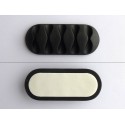 Silicone cable organizer (cord holder), self-adhesive