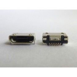 Micro-B USB jack (connector) MIC-43 (type 2) for phones and tablets