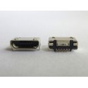 Micro-B USB jack (connector) MIC-43 (type 2) for phones and tablets