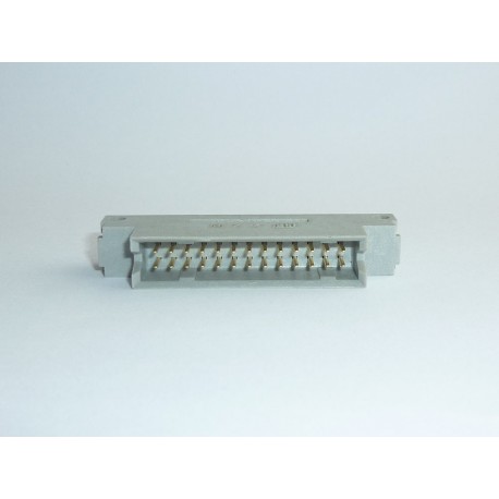 DIN 41612 connector RFT 2x13 (13+13 pins) male, for PCB mounting