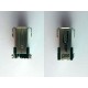 Type-A USB jack (connector) 08236 for vertical mounting