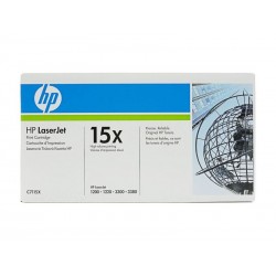 Оригинална тонер касета HP 15X (C7115X), Черно, с голям капацитет