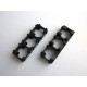 Kit of holders 18650x3x1 for packing of rechargeable batteries