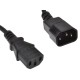 AC power cable extender C14 to C13, 3m (3x1)