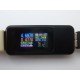 USB тестер 10 в 1 Keweisi KWS-MX18 с цветен LCD дисплей