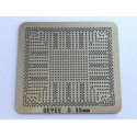 Шаблон (stencil, стенсил) chip size QF9EES 0.35mm за ребол (reball) на BGA чипове