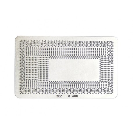 Stencil chip size 2EZ for reballing Intel BGA IC chips