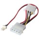 Cable adapter 3-pin fan to Molex