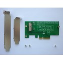 Адаптер Apple 12+16 пина SSD към PCI-E x4 конектор