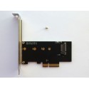 Адаптер M.2 PCI-E SSD към PCI-E x4 конектор