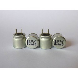 Polymer capacitor 680µF, 4V, 8x8mm, 4 pcs