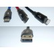 USB cable Baseus 3 in 1 Micro-B/Type-C/Lightning to Type-A (M-M), USB 2.0, 1.2m