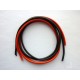 Set of cables for test probes, 3.3 sq.mm, stranded, silicone, 1m