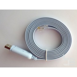 Console cable (Cisco cable, rollover cable, yost cable) USB Type-A to ...