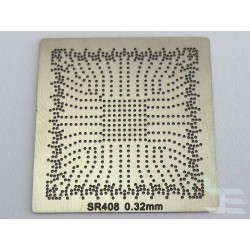 Stencil chip size SR408 for reballing Intel BGA IC chips