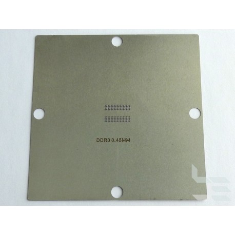 Stencil 90x90mm DDR3 for reballing BGA IC chips